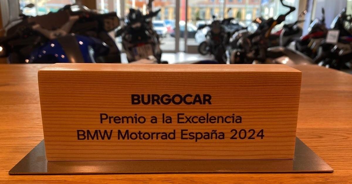 Burgocar recibe el Premio a la Excelencia BMW Motorrad España 2024