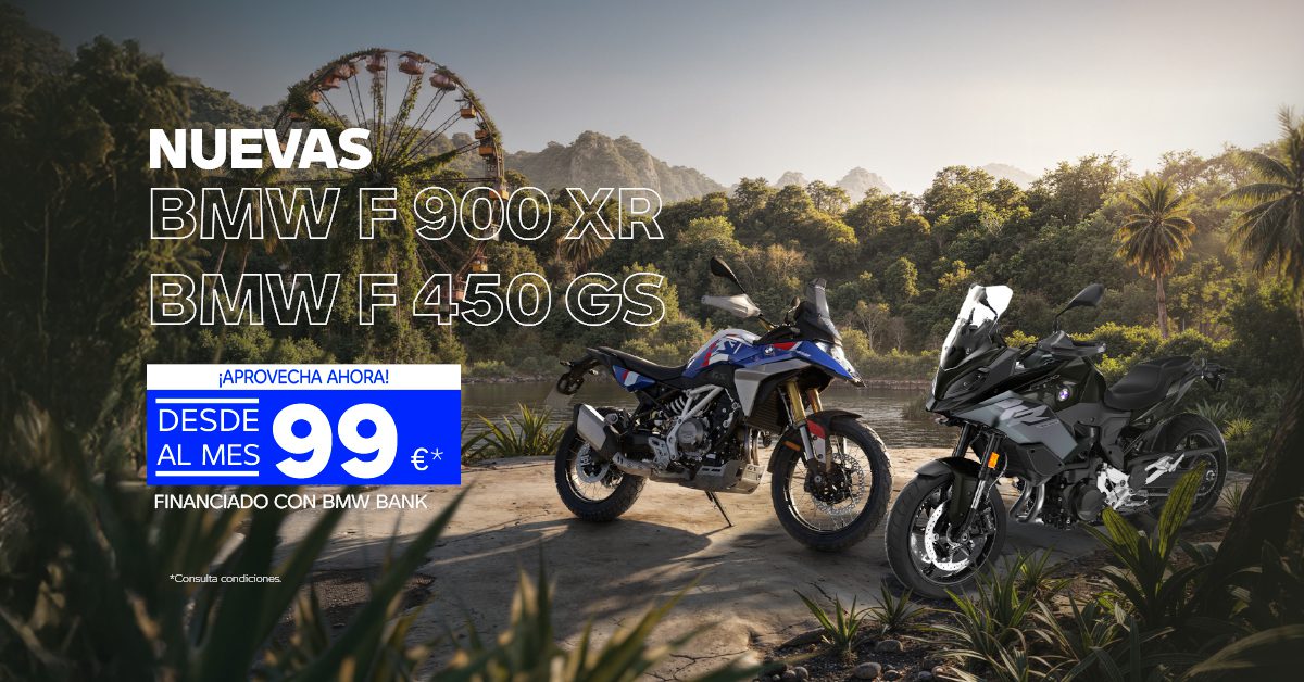 BMW_F900XR _F450GS Gama BMW F en Burgocar: BMW F 900 XR y F 450 GS